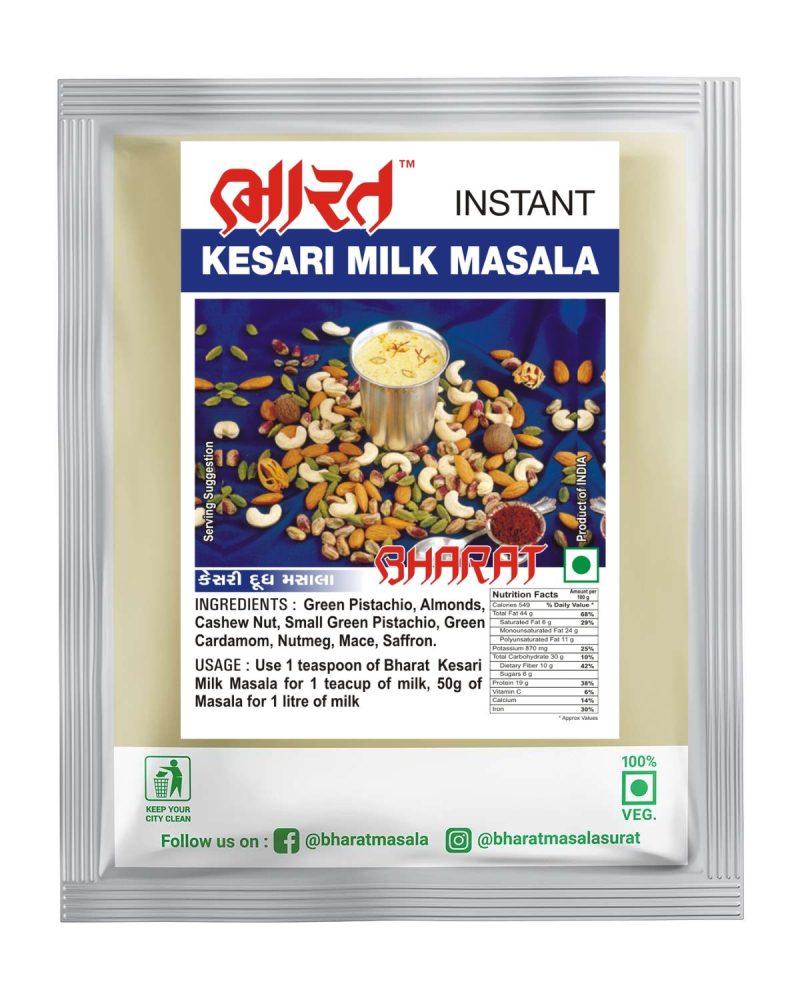 kesari milk masala Bharat masala Surat, Shop authentic masala powders online